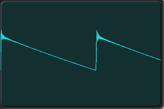 実験1（VOICE：UNISON SW：OFF）：波形