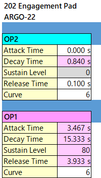 202 Engagement Pad op-eg alg-22-1