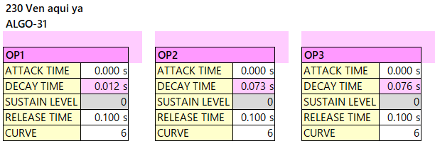 230 Ven aqui ya op-eg alg-31-1